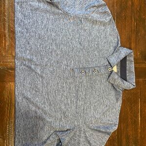 Men's Blue Callaway Drifit Golf Polo Shirt Size Medium